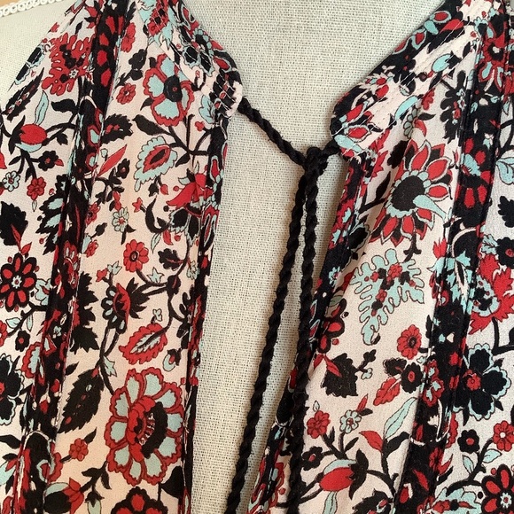 A.L.C. Silk Hadley Floral Mini Dress Size 6 - Picture 15 of 16